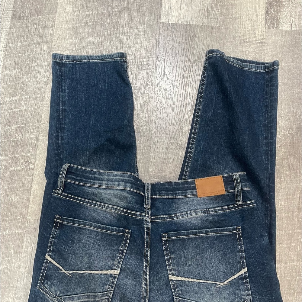 BKE Gabby Jeans Womens 29 Blue Curvy Capri